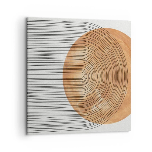 Obraz na płótnie - Kompozycja słoneczna - 50x50 cm