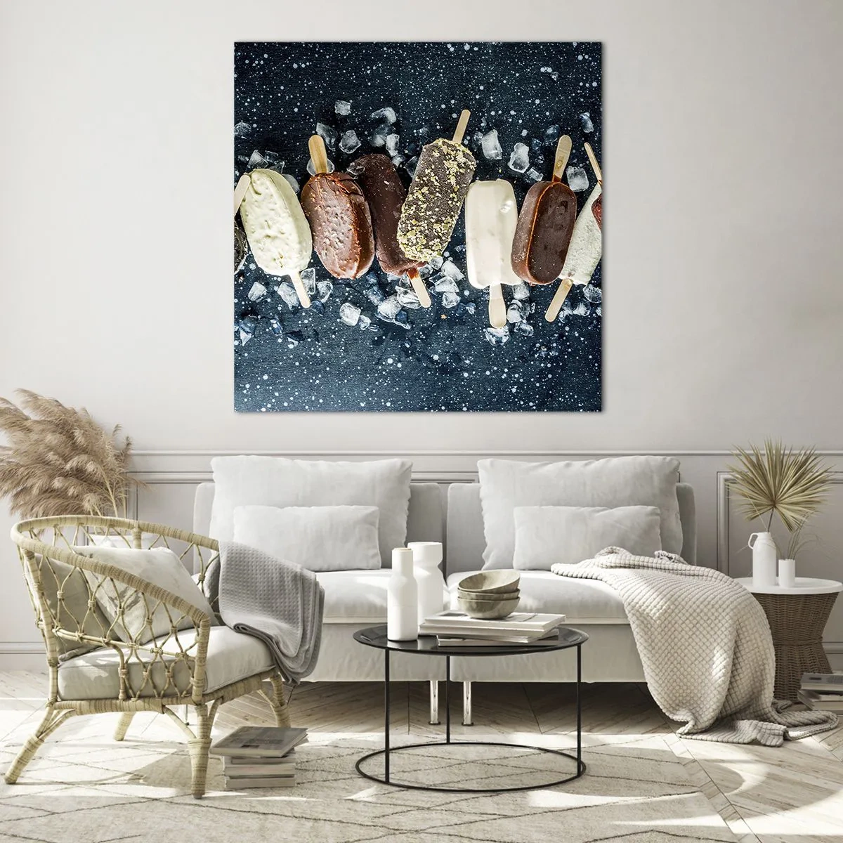 Obraz na szkle - Smak gorącego lata - 40x40 cm