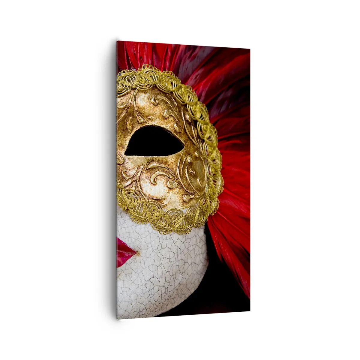 Obraz na płótnie - Obietnica karnawałowej przygody - 65x120 cm