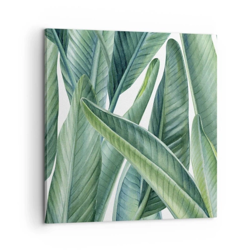 Obraz na płótnie - Zieleń sama w sobie - 60x60 cm