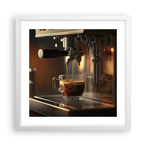 Plakat w białej ramie - Zmysłowa mikstura - 40x40 cm