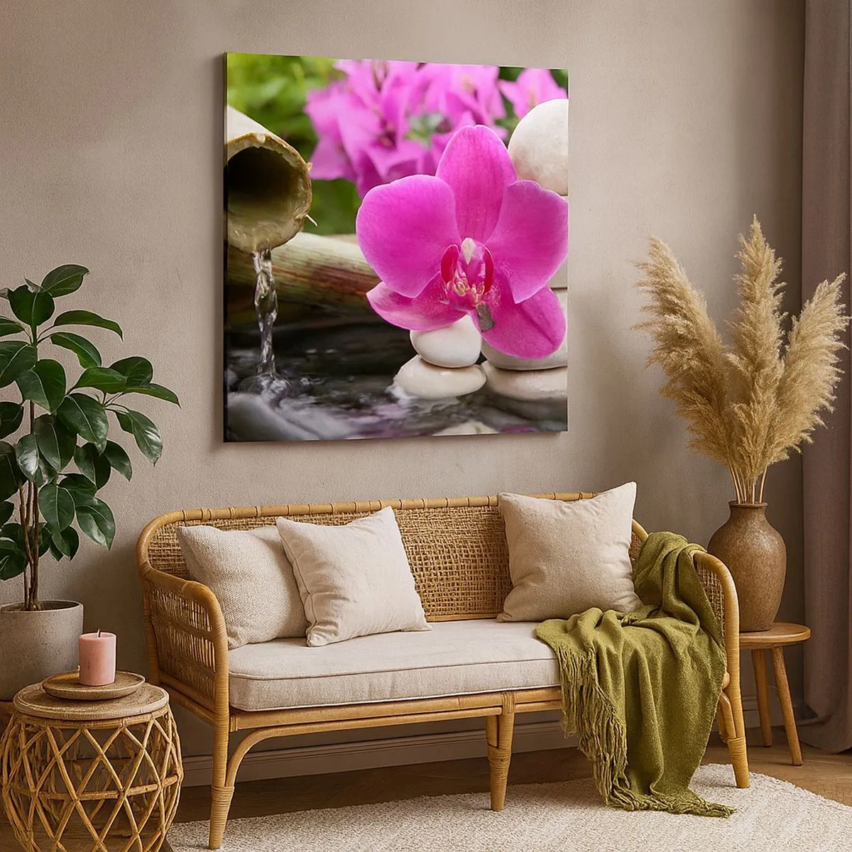 Obraz na płótnie - Już odpoczywasz - 30x30 cm