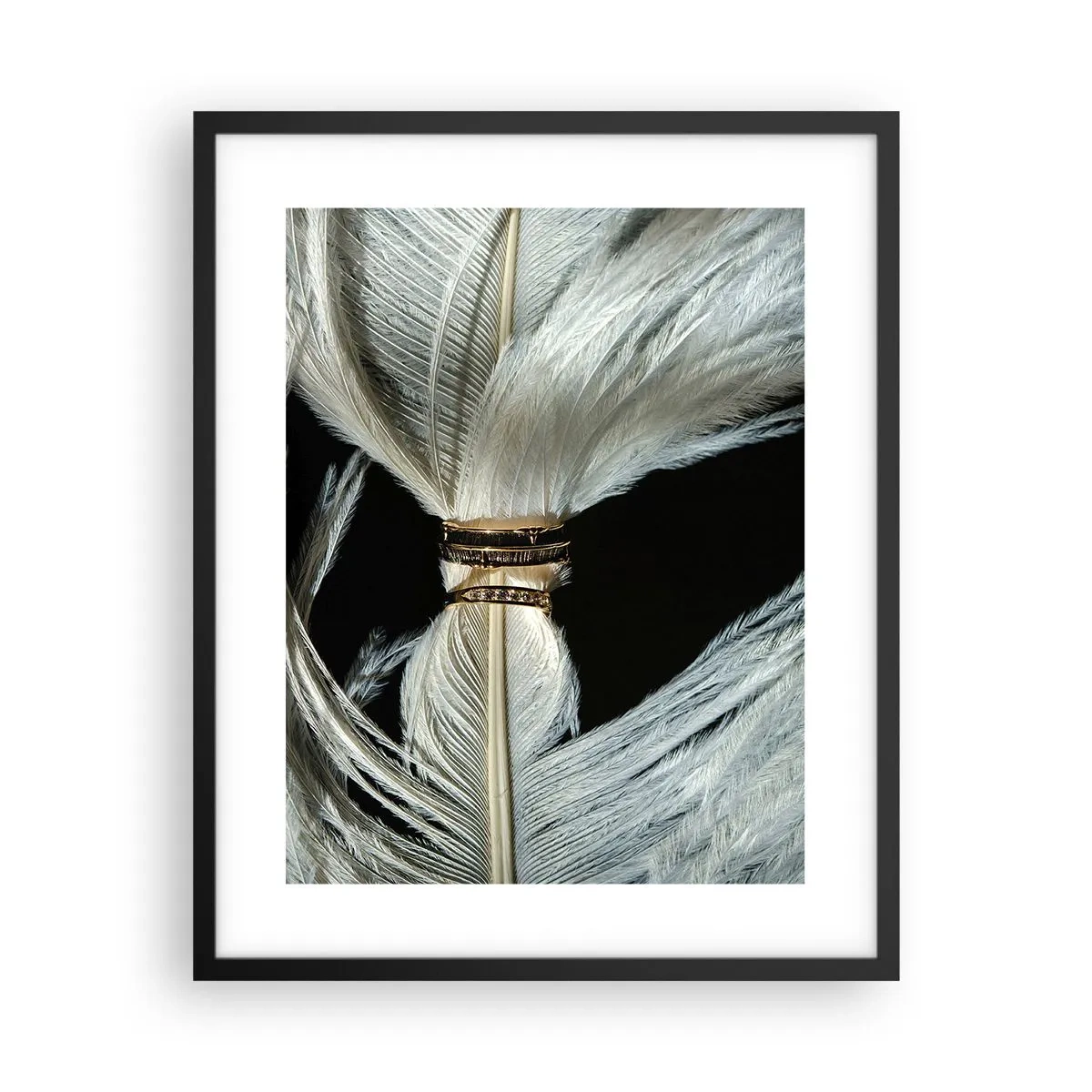 Plakat w czarnej ramie - ...i nie opuszczę Cię… - 40x50 cm