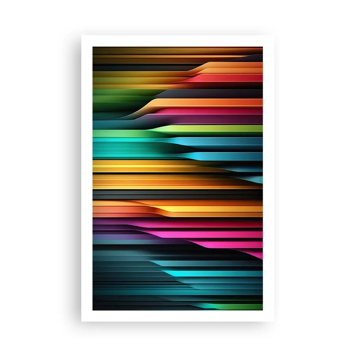 Plakat - Świetlne organy - 61x91 cm