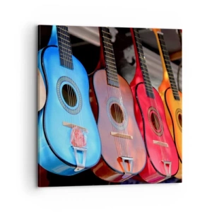 Obraz na płótnie - Latynoskie klimaty - 70x70 cm