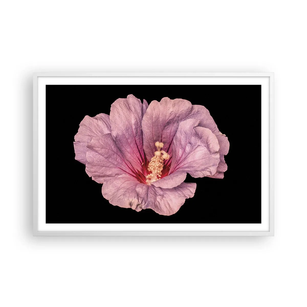 Plakat w białej ramie - Prosto do serca - 91x61 cm