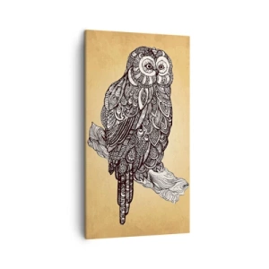 Obraz na płótnie - Misterne ornamenty mądrości - 45x80 cm