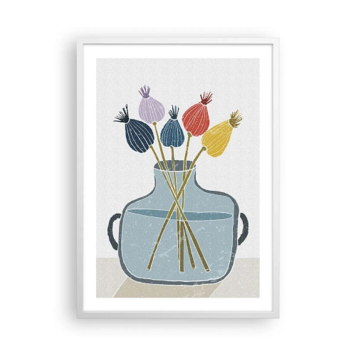 Plakat w białej ramie - Jak makiem zasiał - 50x70 cm