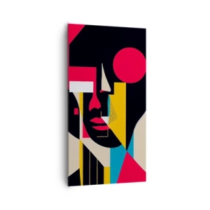 Obraz na płótnie - Jej wewnętrzny świat - 65x120 cm