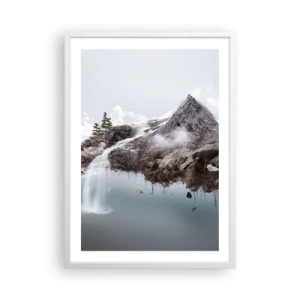 Plakat w białej ramie - Okiem surrealisty - 50x70 cm