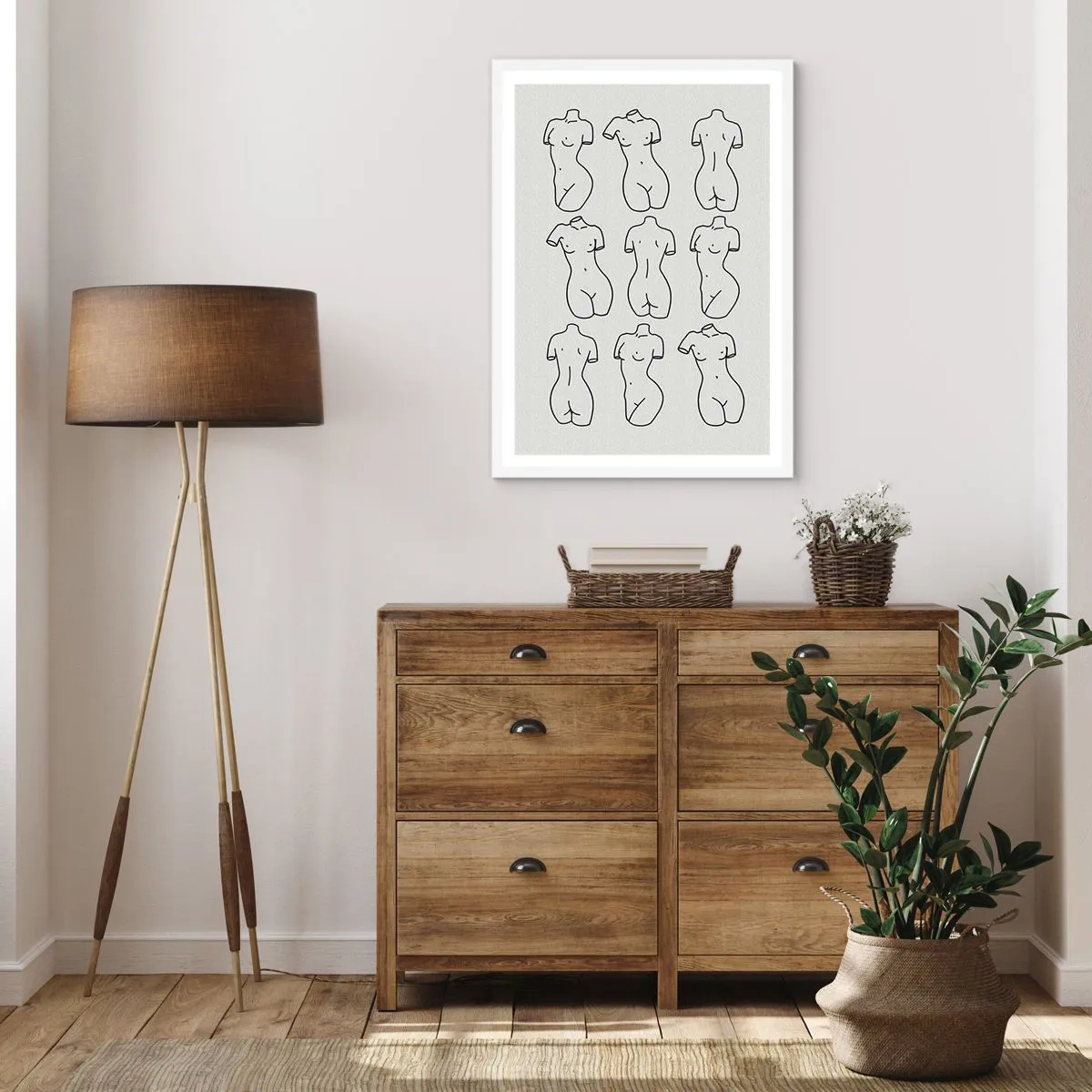 Plakat w białej ramie - Tylko Wenus - 30x40 cm