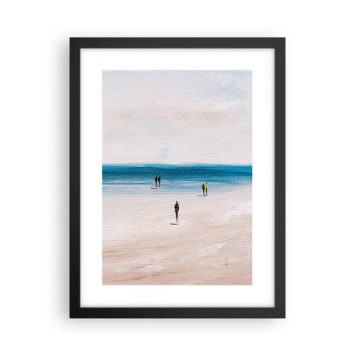 Plakat w czarnej ramie - Naturalna potrzeba - 30x40 cm