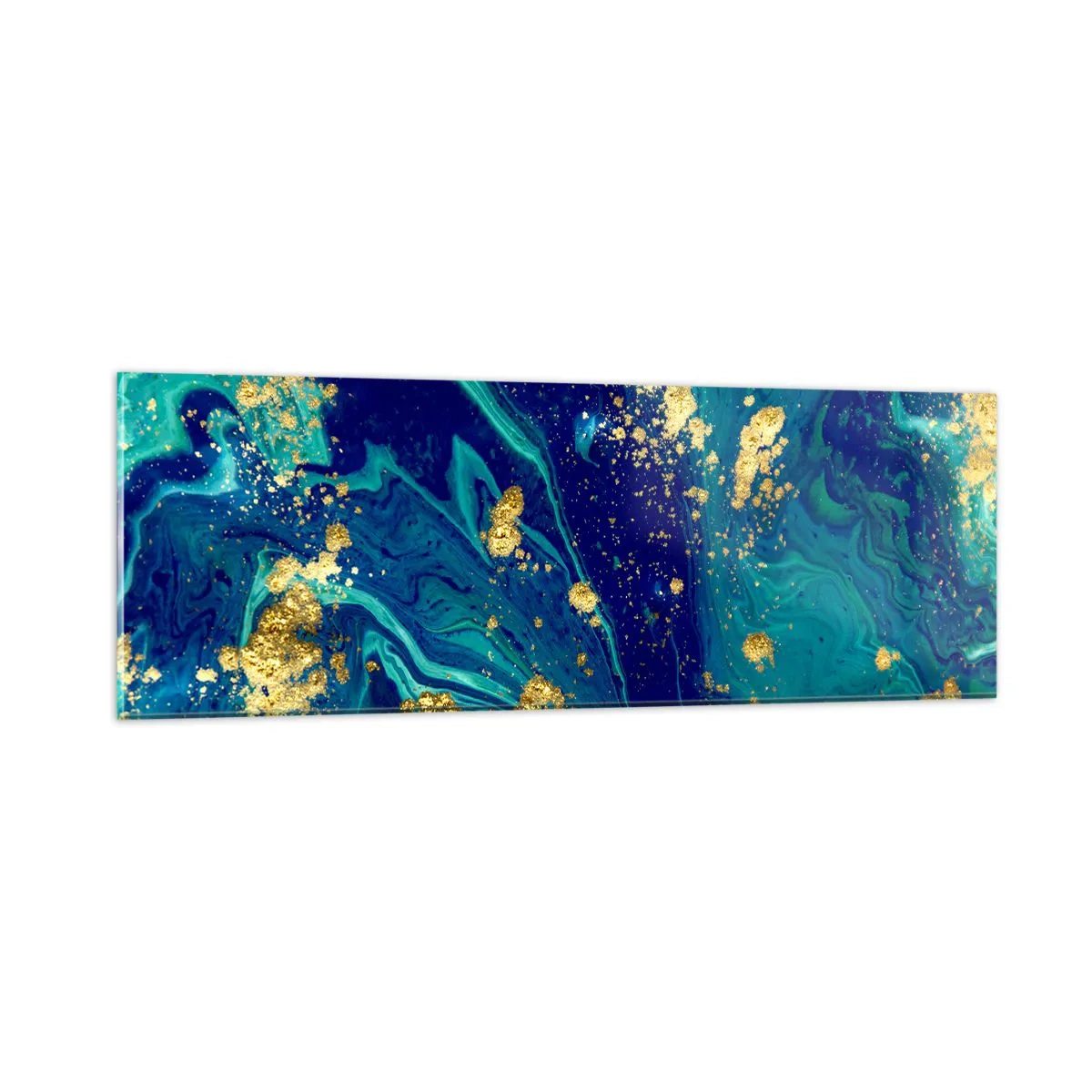 Obraz na szkle - Płatki słońca - 90x30 cm