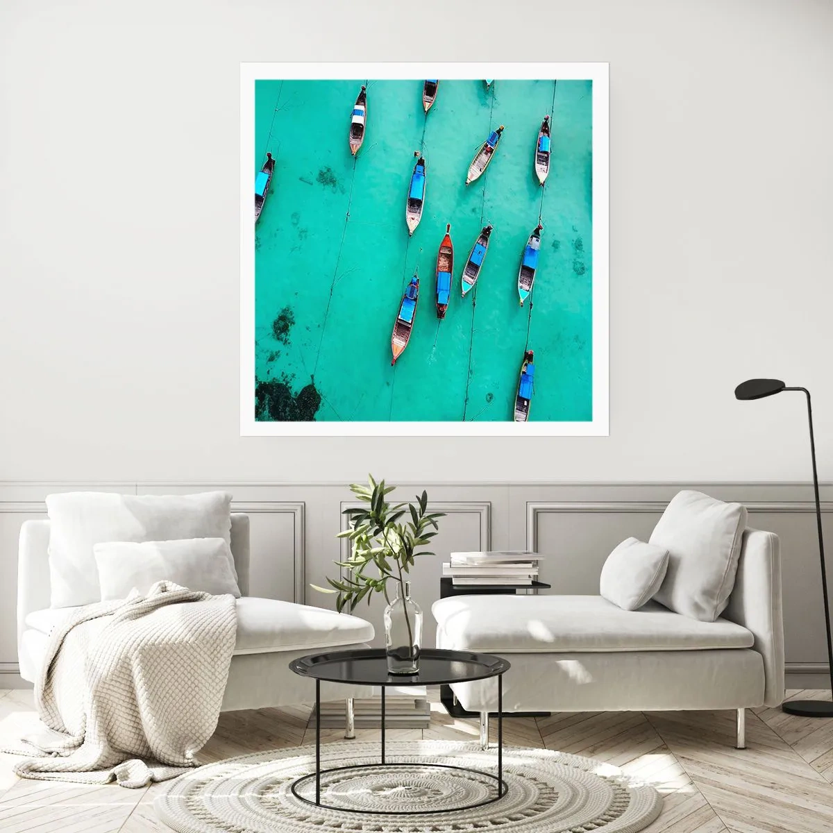 Plakat - W radosnym oczekiwaniu - 60x60 cm