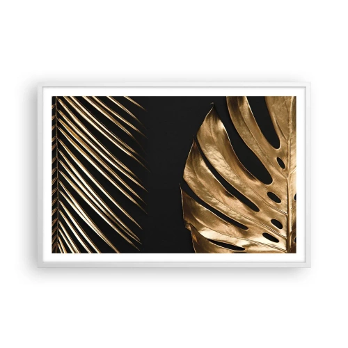 Plakat w białej ramie - Różne, a równie drogie - 91x61 cm