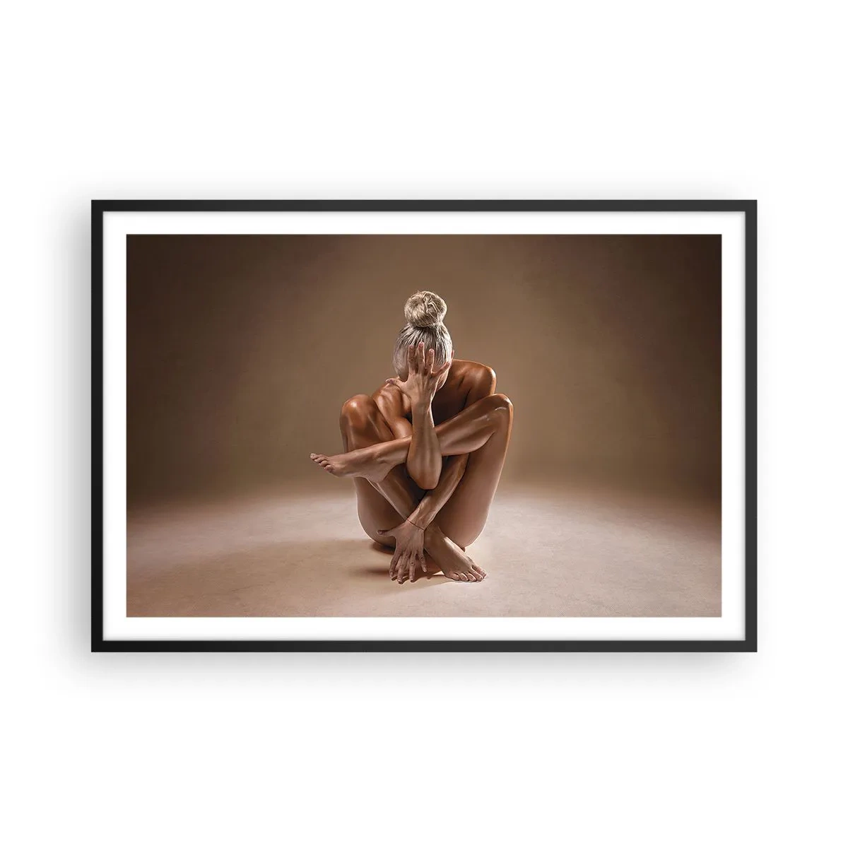 Plakat w czarnej ramie - Jedność ciała i ducha - 91x61 cm