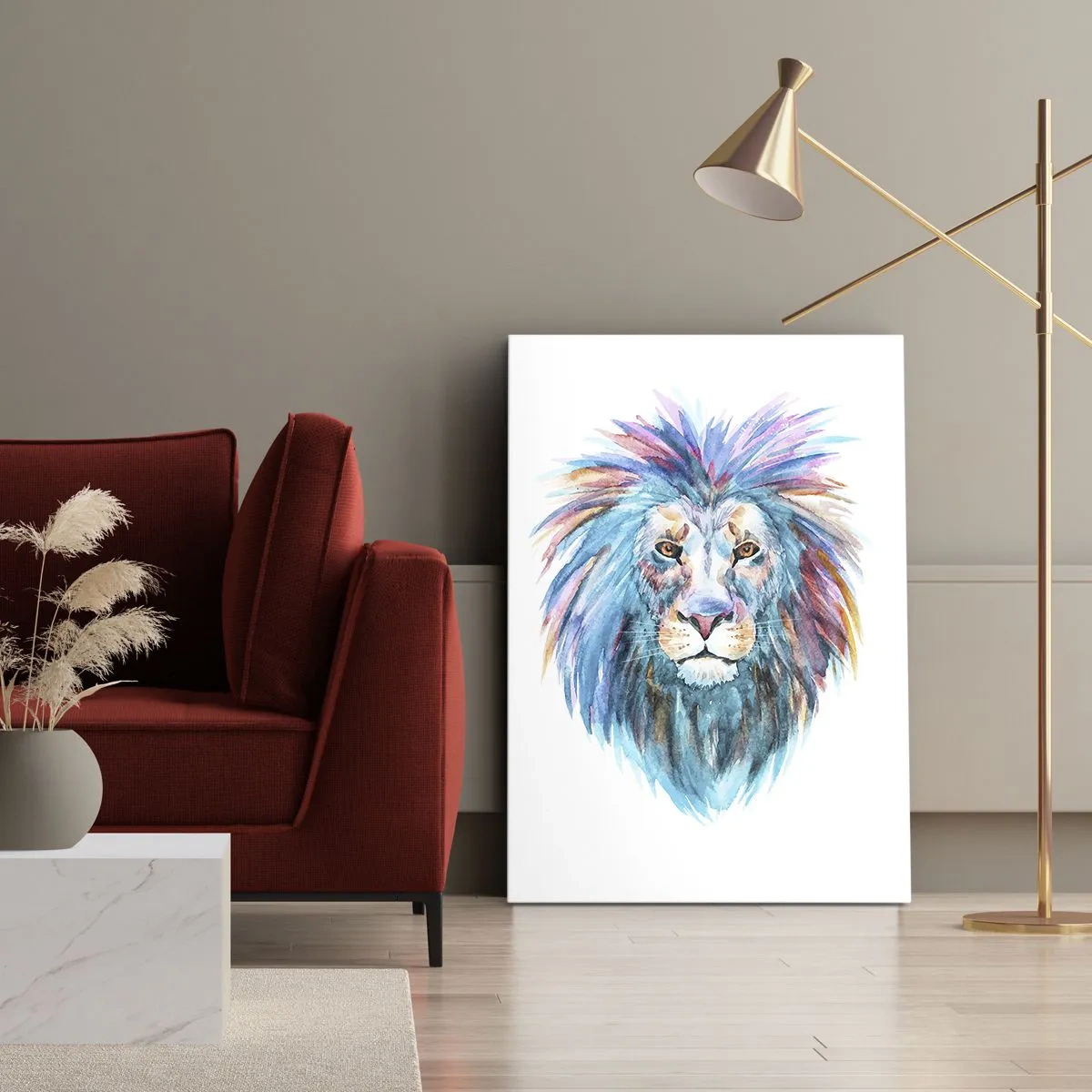 Obraz na płótnie - Elektryzująca aura - 45x80 cm