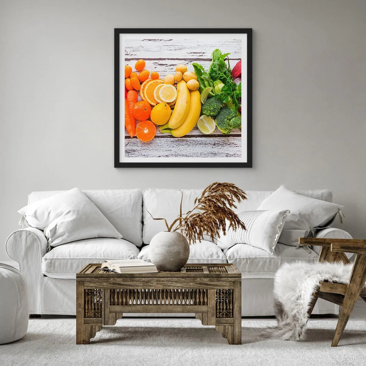 Plakat w czarnej ramie - To nie wystarczy? - 40x40 cm