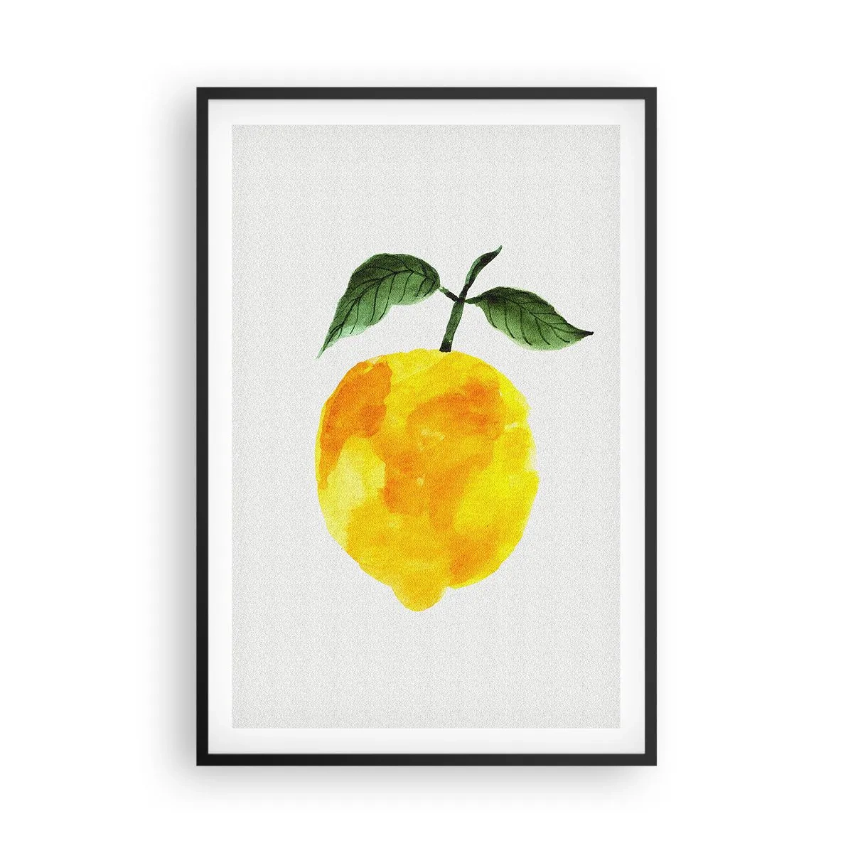 Plakat w czarnej ramie - Jak poznać smak słońca - 61x91 cm