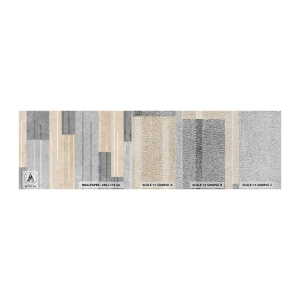 Fototapeta Próbka Premium Canvas - Kompozycja: trzymać pion - Abstrakcja, Linie, Pastelowe - 100x30 cm