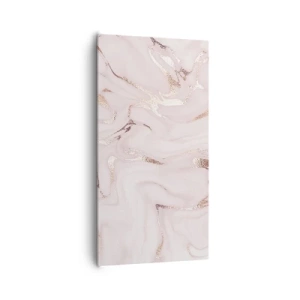 Obraz na płótnie - W różowym szale - 65x120 cm