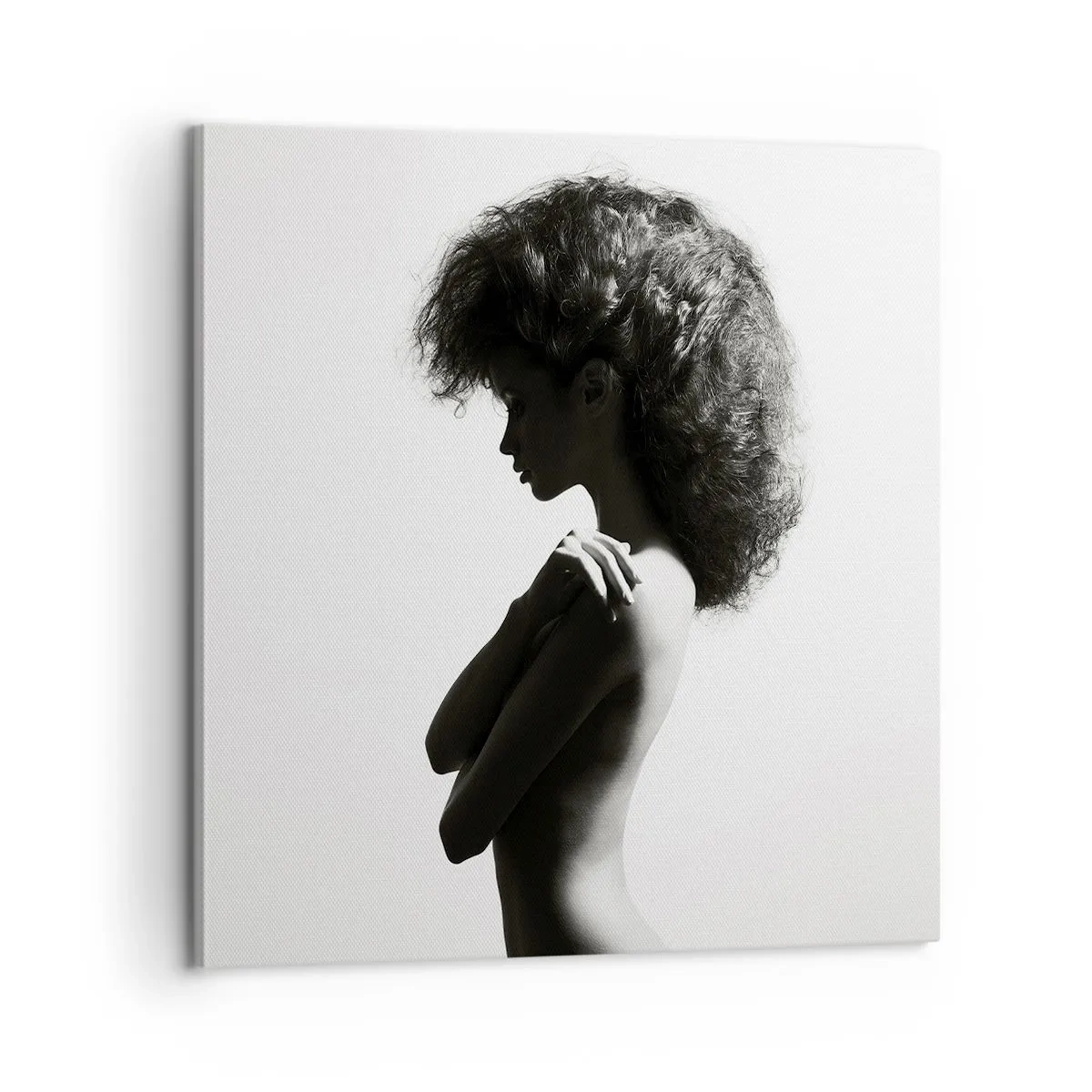 Obraz na płótnie - Jak kwiat na smukłej łodydze - 60x60 cm