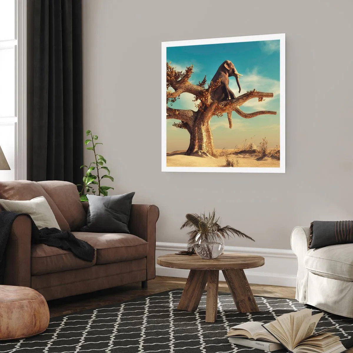 Plakat - Nowy punkt widzenia - 60x60 cm