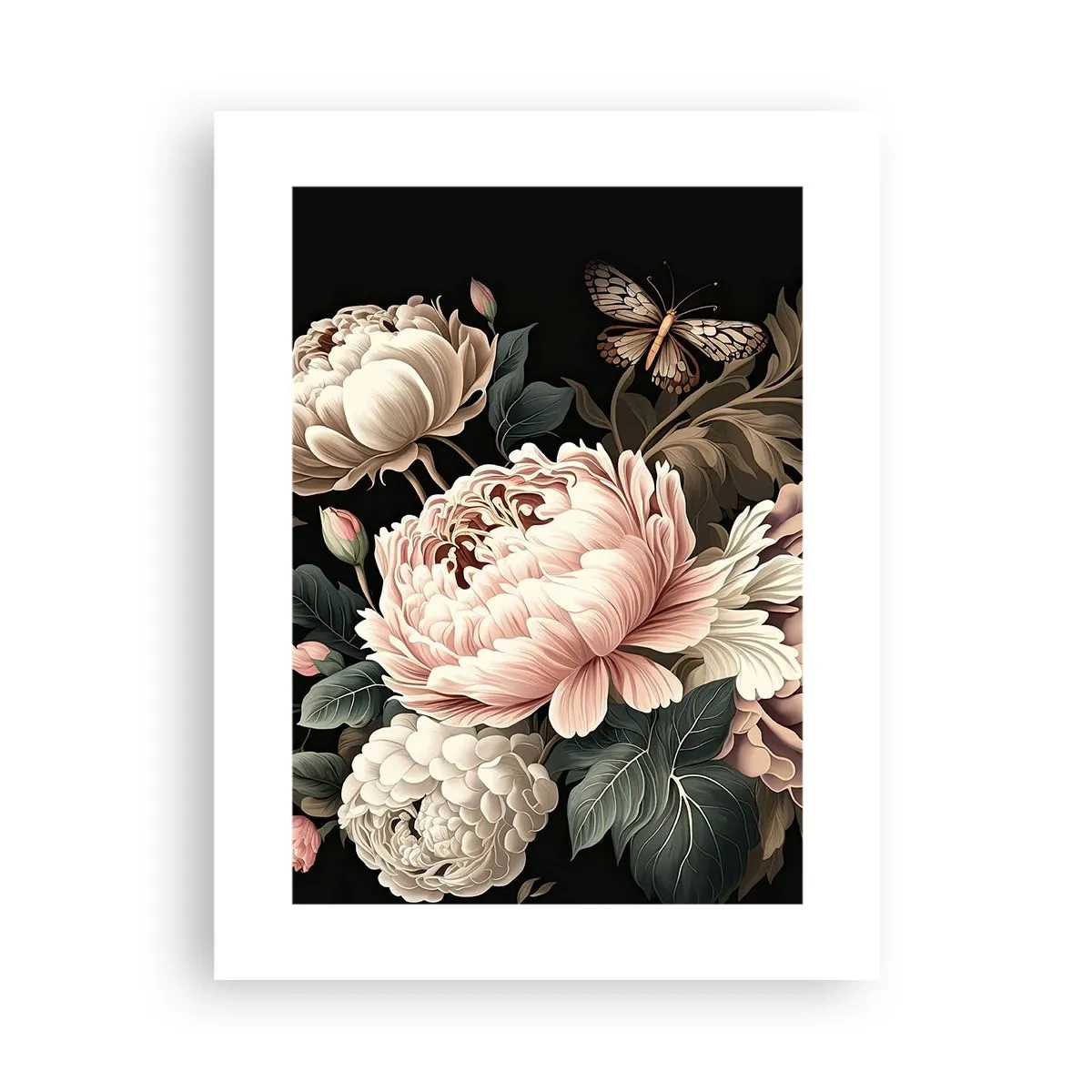 Plakat - W barokowym stylu - 30x40 cm