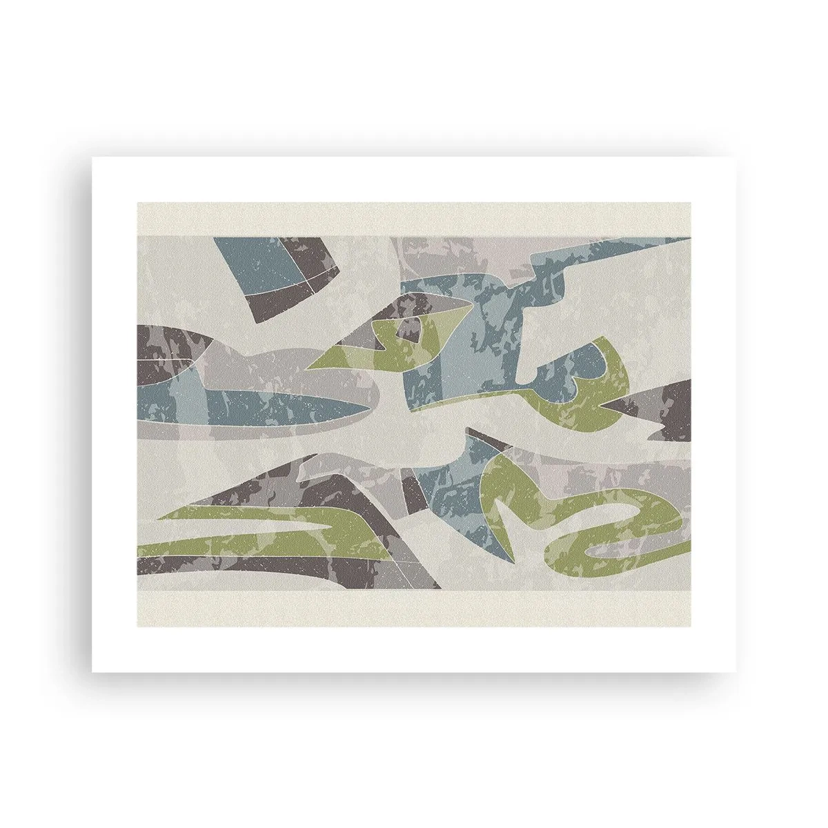 Plakat - Kompozycja za szybą - 50x40 cm