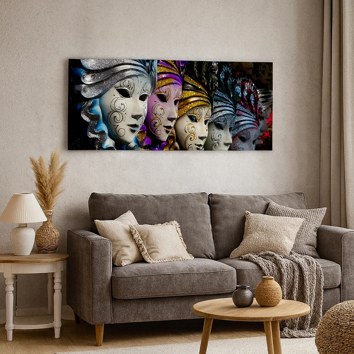 Obraz na płótnie - Tajemnica w złocie i w srebrze - 30x30 cm