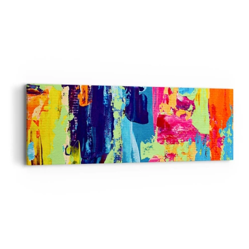 Obraz na płótnie - Życie jest piękne! - 90x30 cm