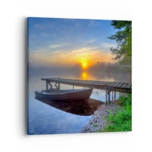 Obraz na płótnie - Jak zwyczajne zamienia się w magiczne - 40x40 cm