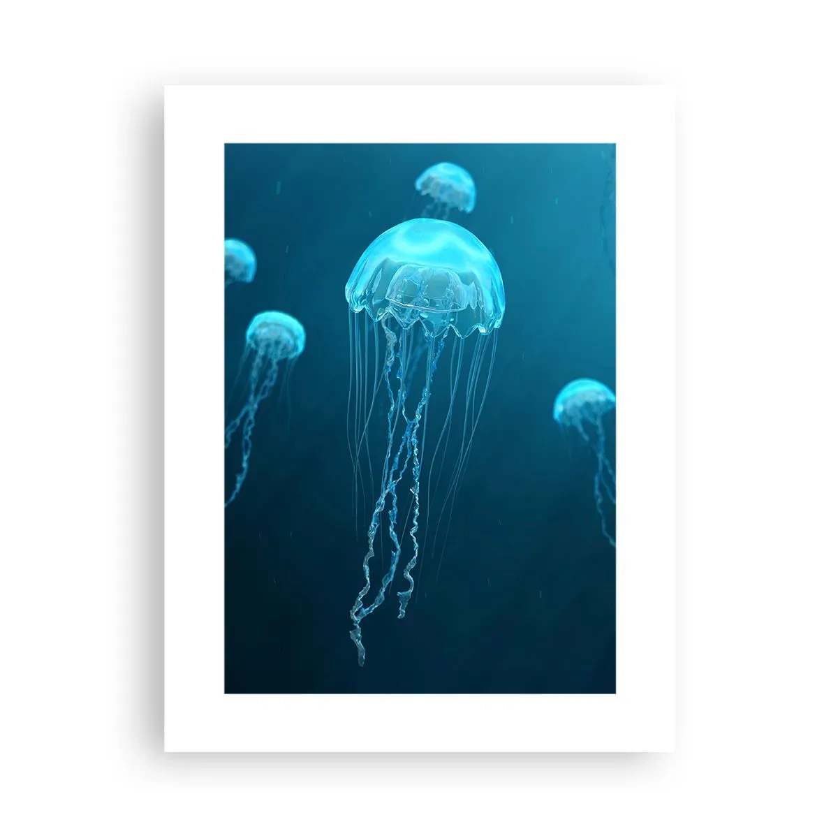 Plakat - Oceaniczny taniec - 30x40 cm
