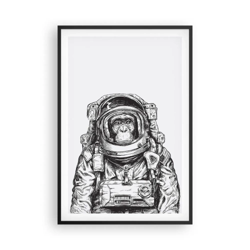 Plakat w czarnej ramie - Alternatywna ewolucja - 61x91 cm