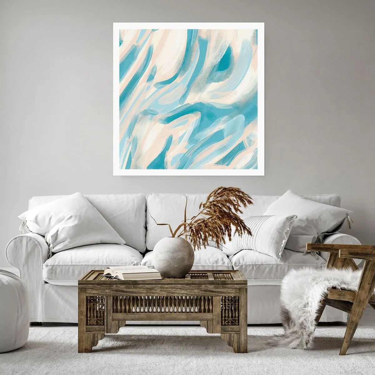 Plakat - Wiosenne powiewy - 60x60 cm