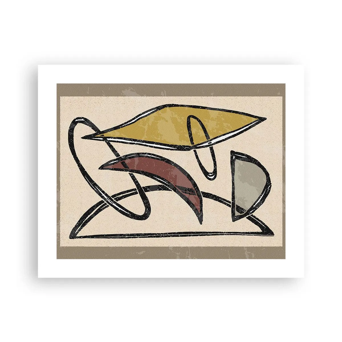 Plakat - Piony i poziomy - 50x40 cm