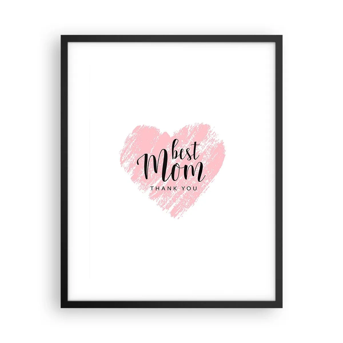 Plakat w czarnej ramie - Zawsze odpowiedni moment - 40x50 cm