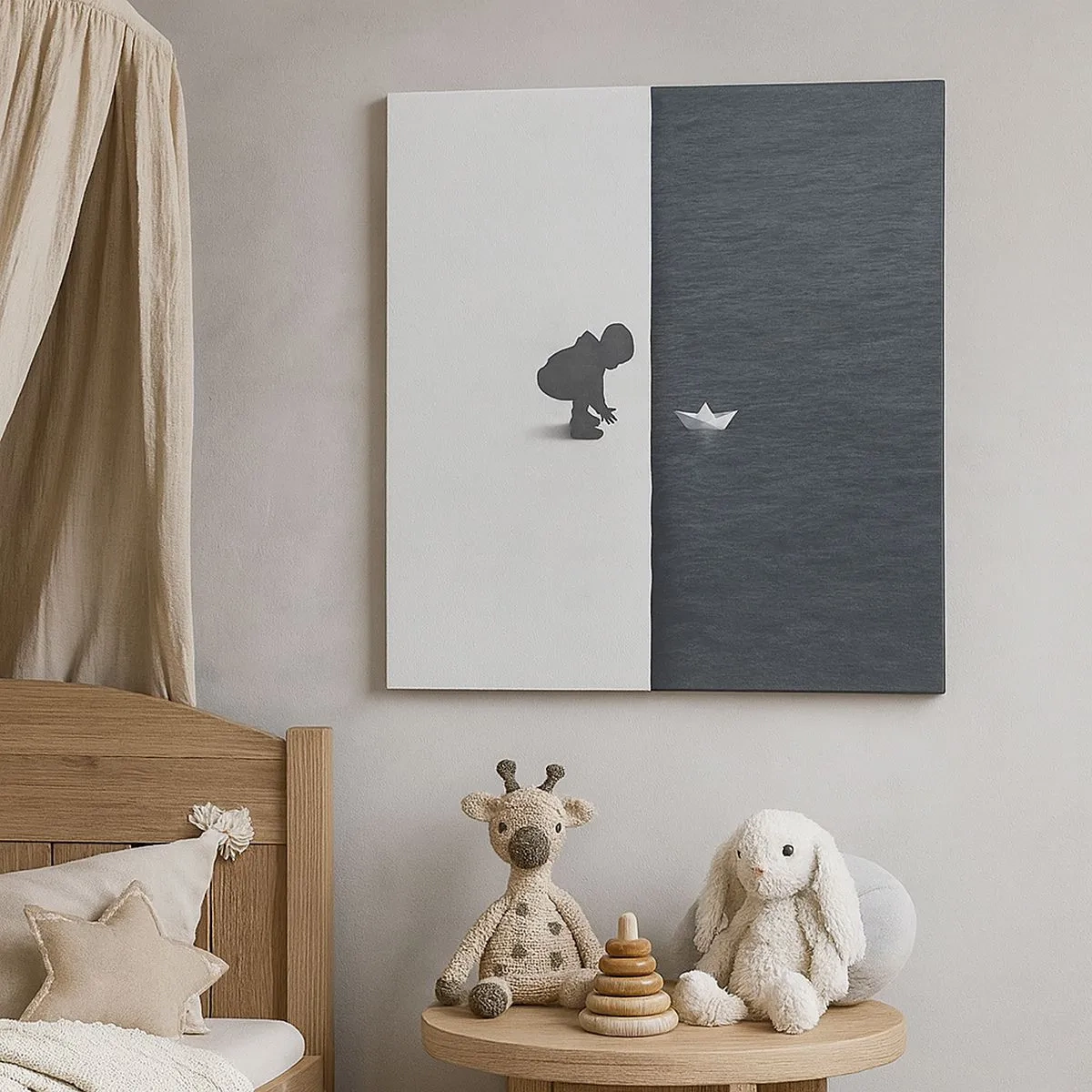 Obraz na płótnie - Wielka wyprawa - 30x30 cm