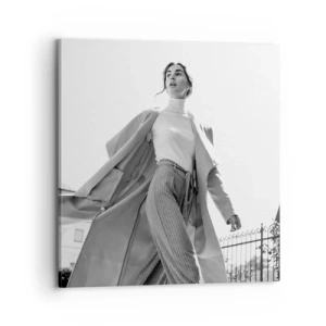 Obraz na płótnie - Idziesz ze mną? - 70x70 cm