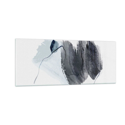 Obraz na szkle - Intensywność i ruch - 100x40 cm
