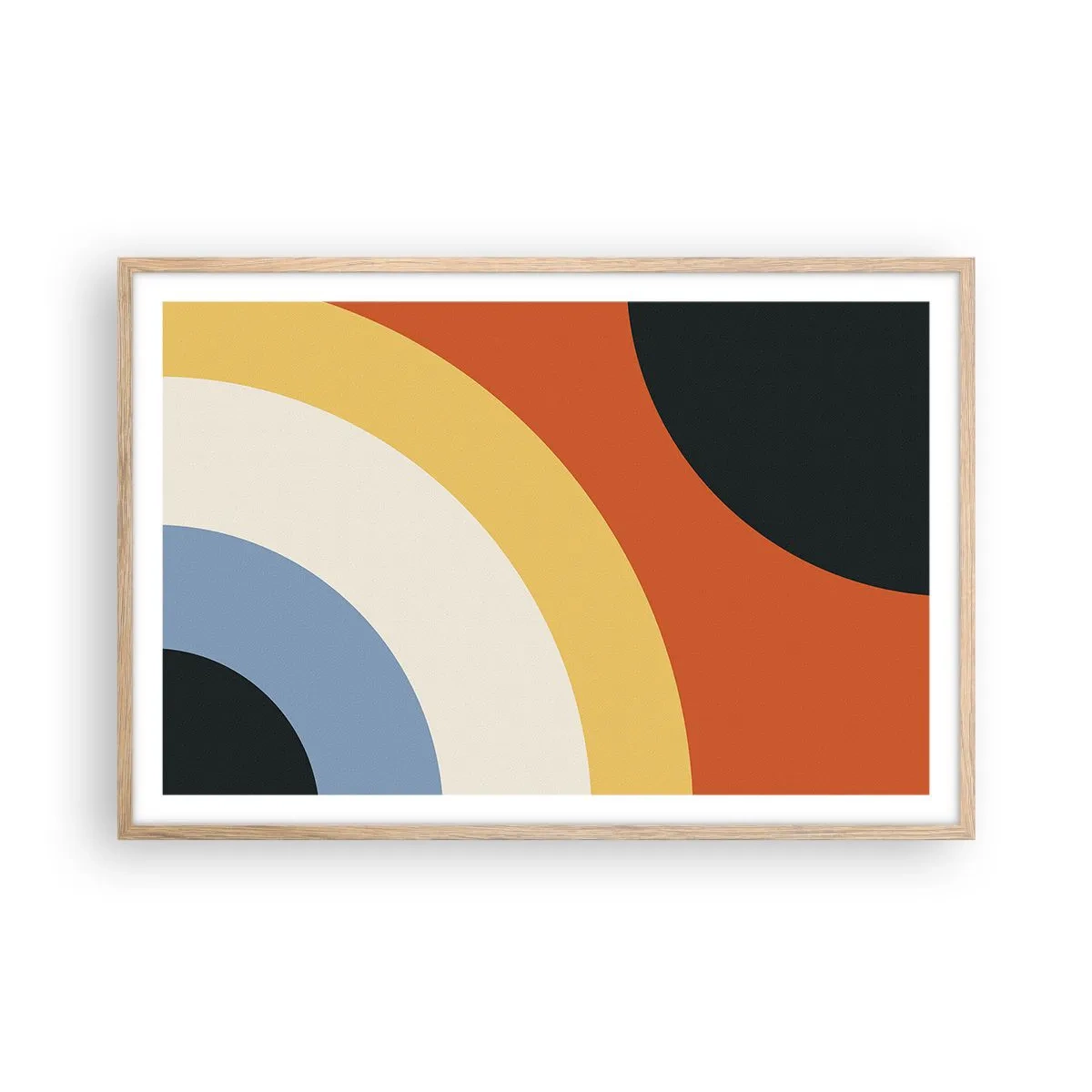 Plakat w ramie jasny dąb - Ku sobie - 91x61 cm