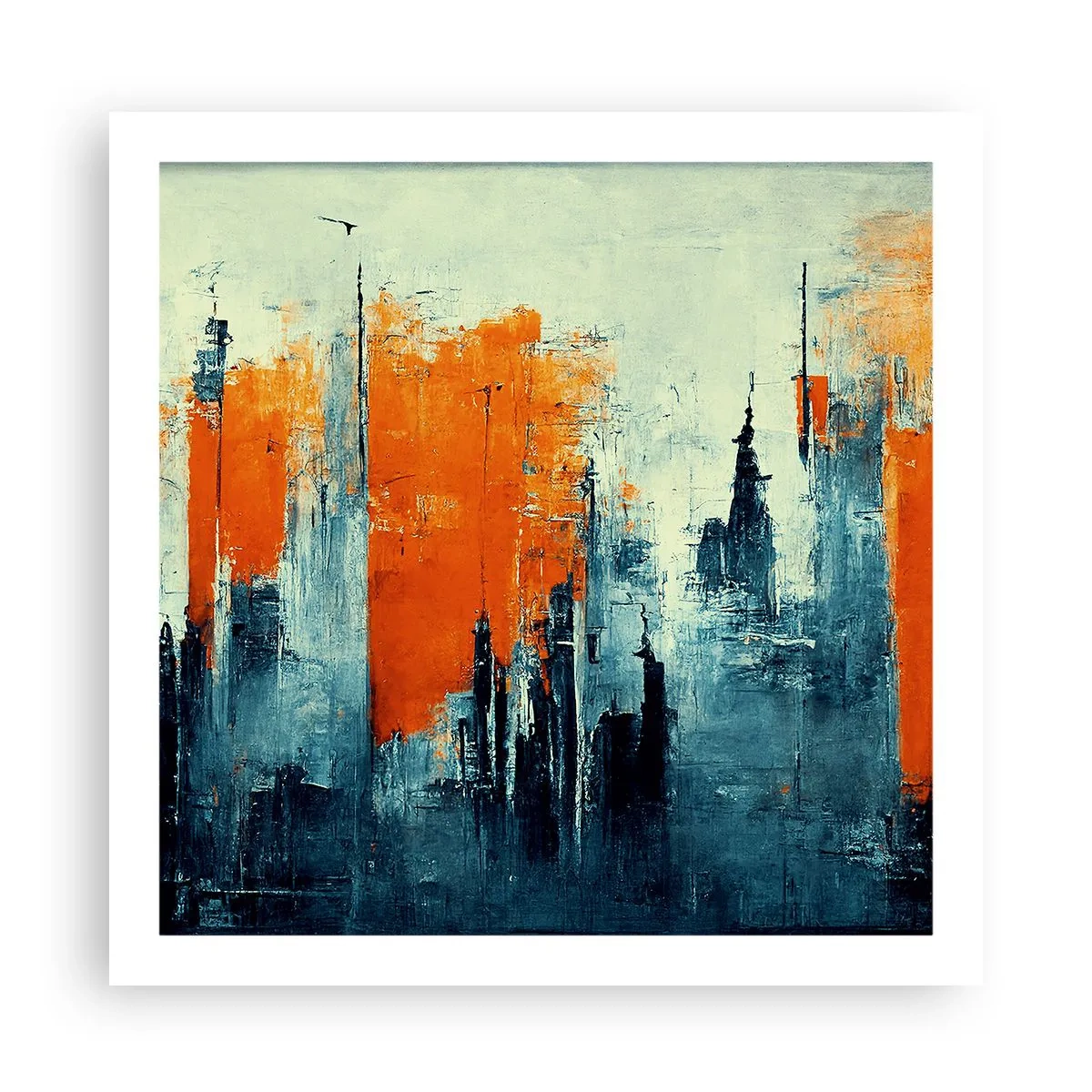 Plakat - Pejzaż nowoczesny - 60x60 cm
