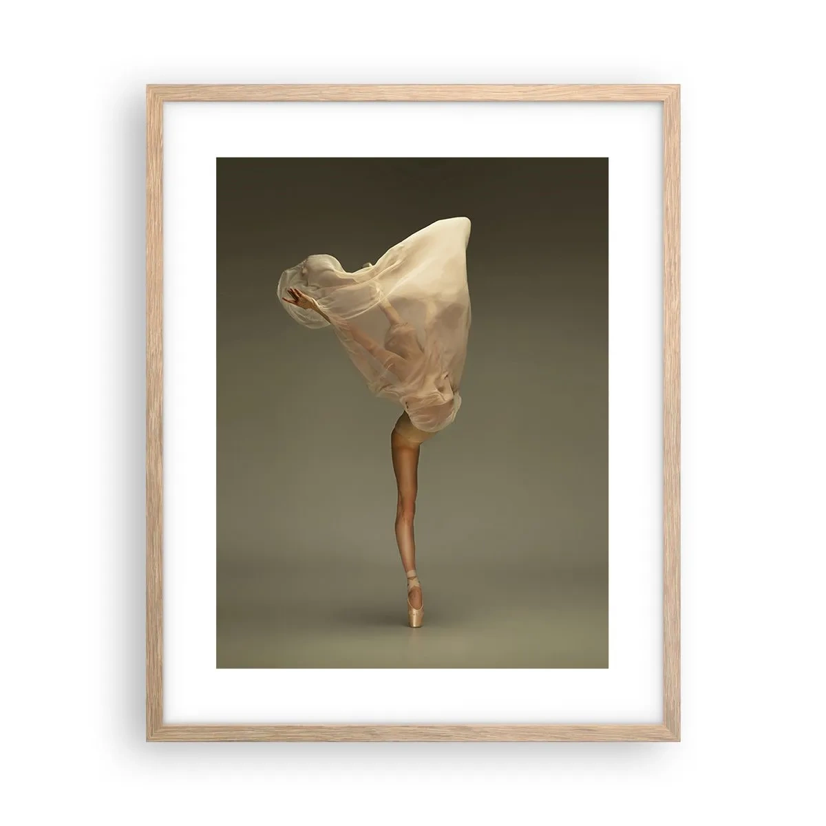 Plakat w ramie jasny dąb - Zaraz wzleci - 40x50 cm