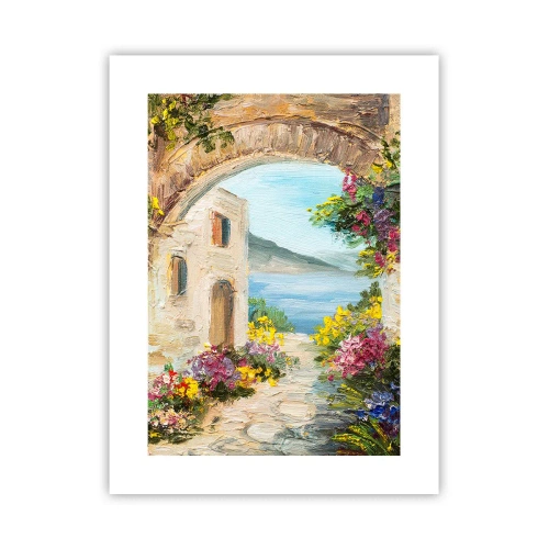 Plakat - Urok nadmorskiej prowincji - 30x40 cm