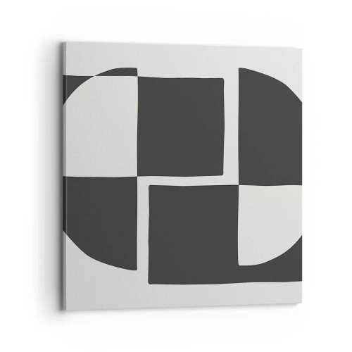 Obraz na płótnie - Antyteza – synteza - 70x70 cm