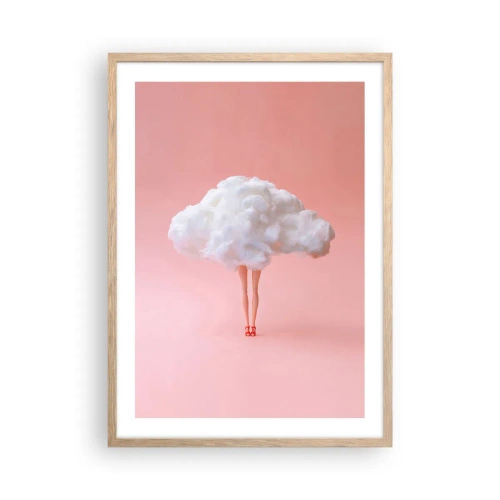 Plakat w ramie jasny dąb - Słodka obietnica - 50x70 cm