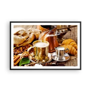 Plakat w czarnej ramie - Miłego dnia! - 91x61 cm