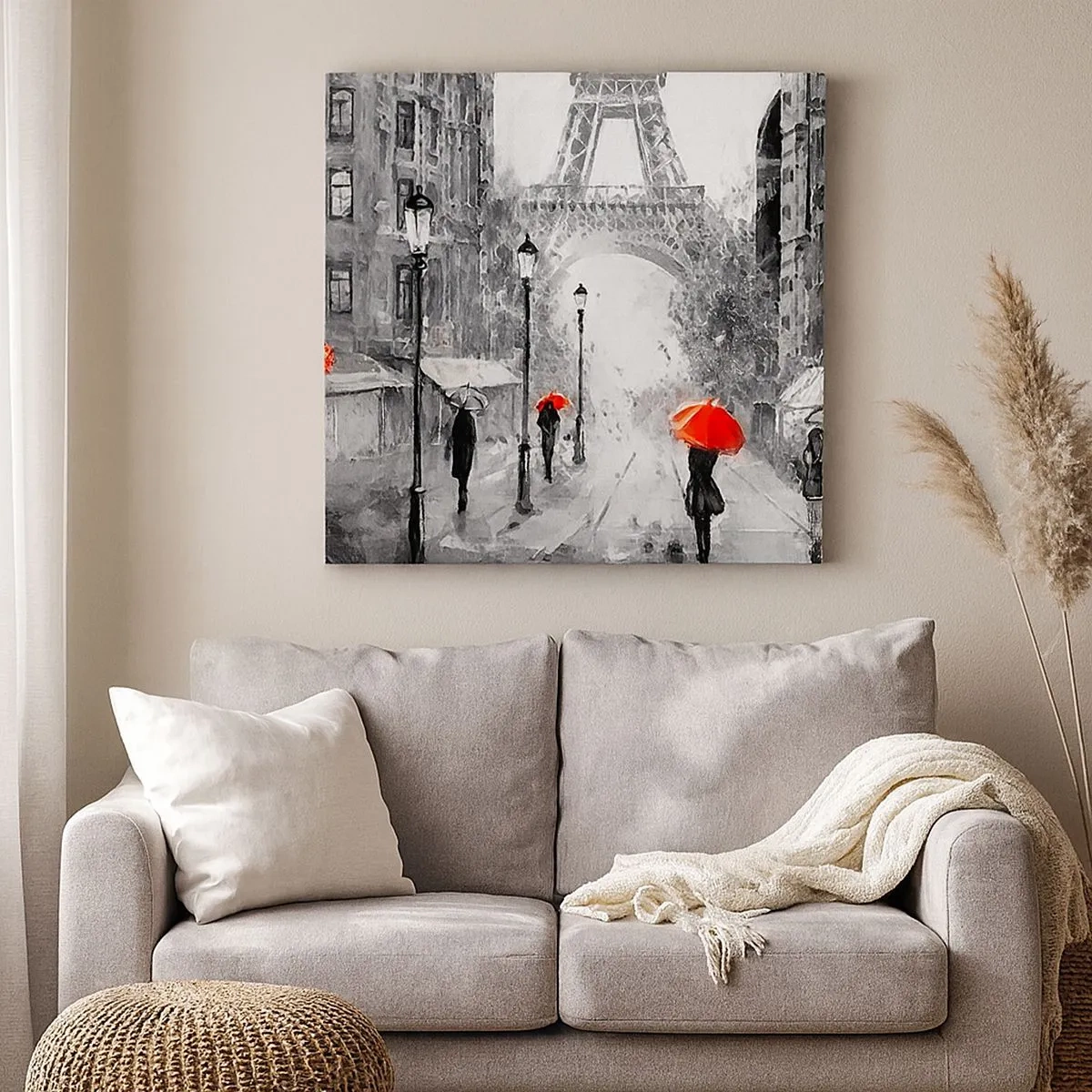 Obraz na płótnie - Wszystkie drogi prowadzą do niej - 30x30 cm