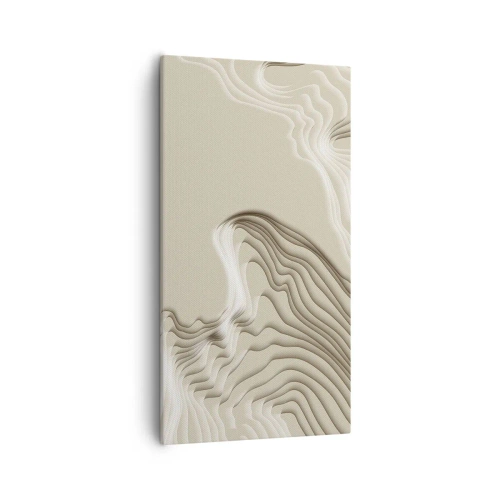 Obraz na płótnie - Topografia sztuki - 55x100 cm