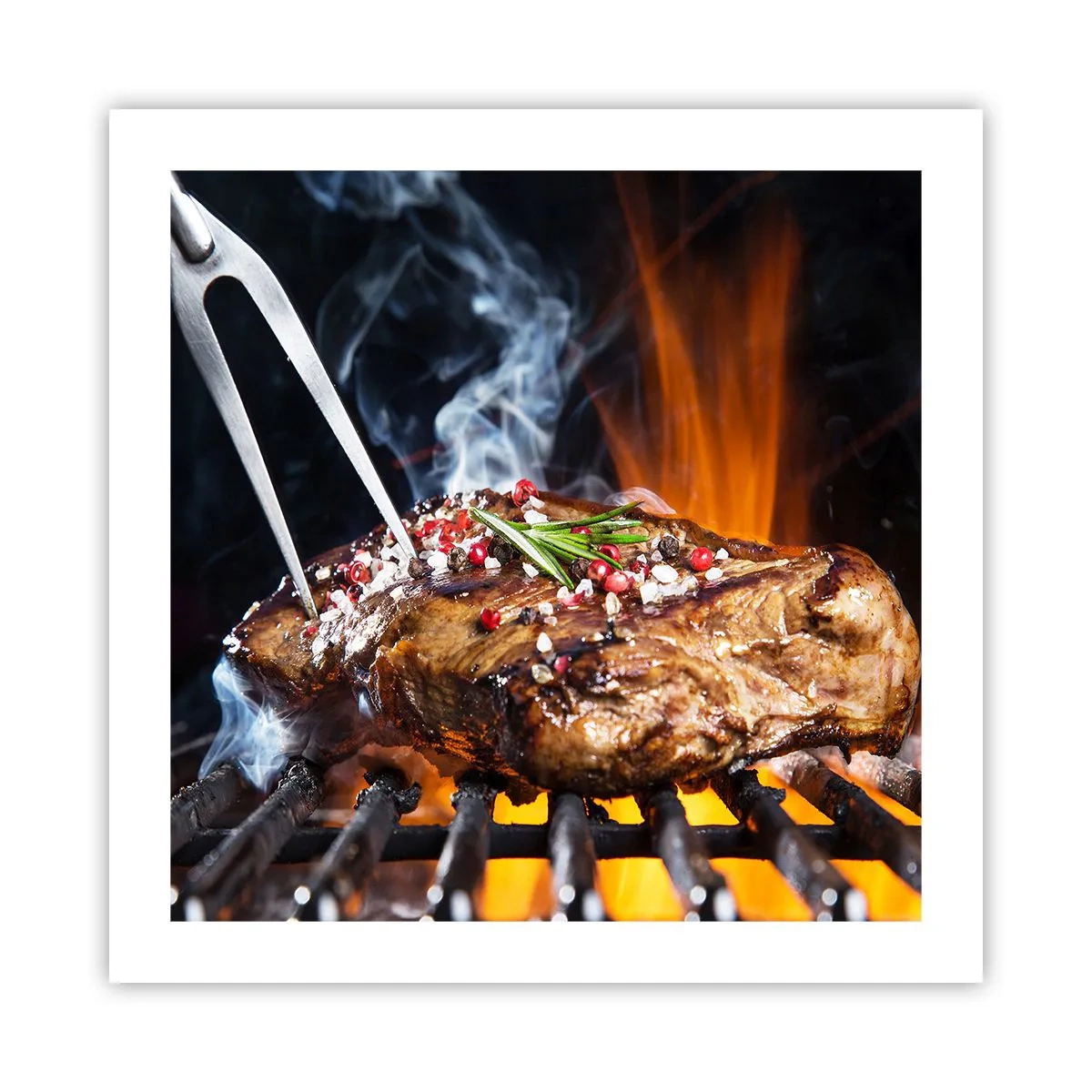 Plakat - Soczyste i wonne - 50x50 cm